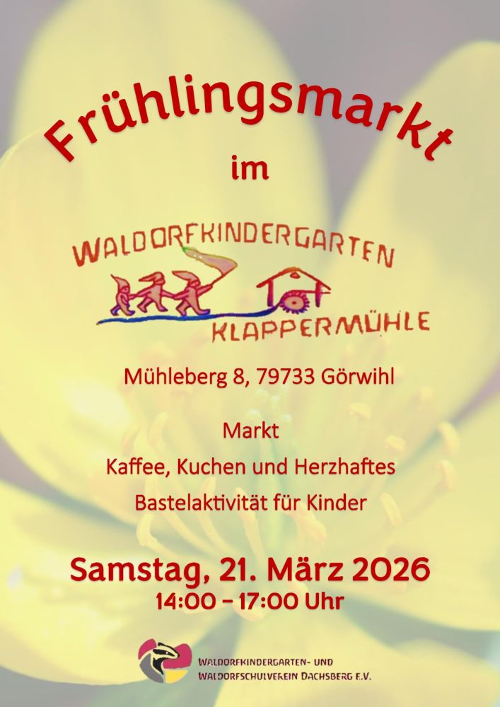 Frühlingsmarkt Klappermühle Görwihl